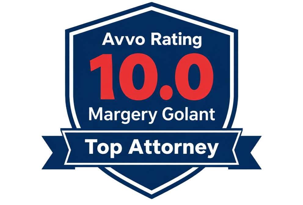 Avvo Rating 10.0 Top Attorney — Margery Golant
